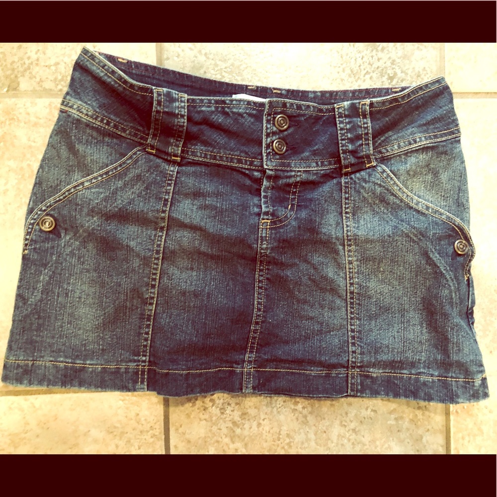 jean mini bodycon denim skirt